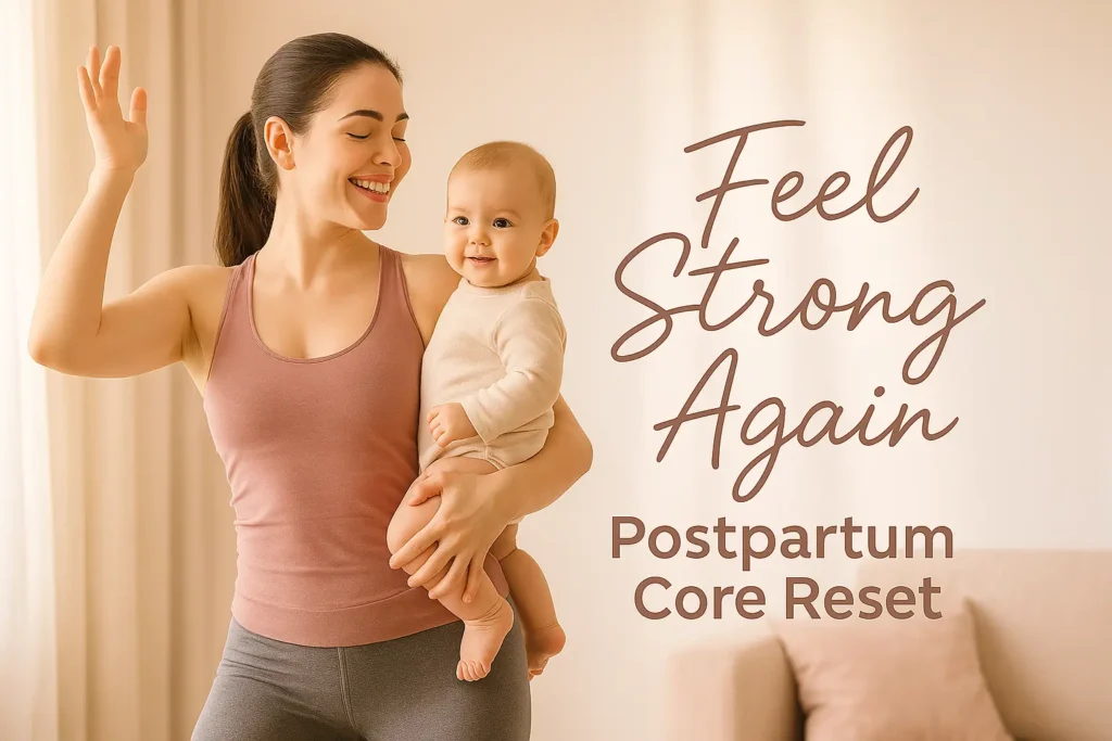Struggling with lower belly fat after pregnancy?